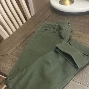 d. jeans Olive Green Utility Pants